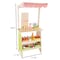 Toy Time Kids Fresh Market Stand Wooden Grocery Store Playset with Toy Cash Register and 31 Food Accessories 989846WJO - alternate 3